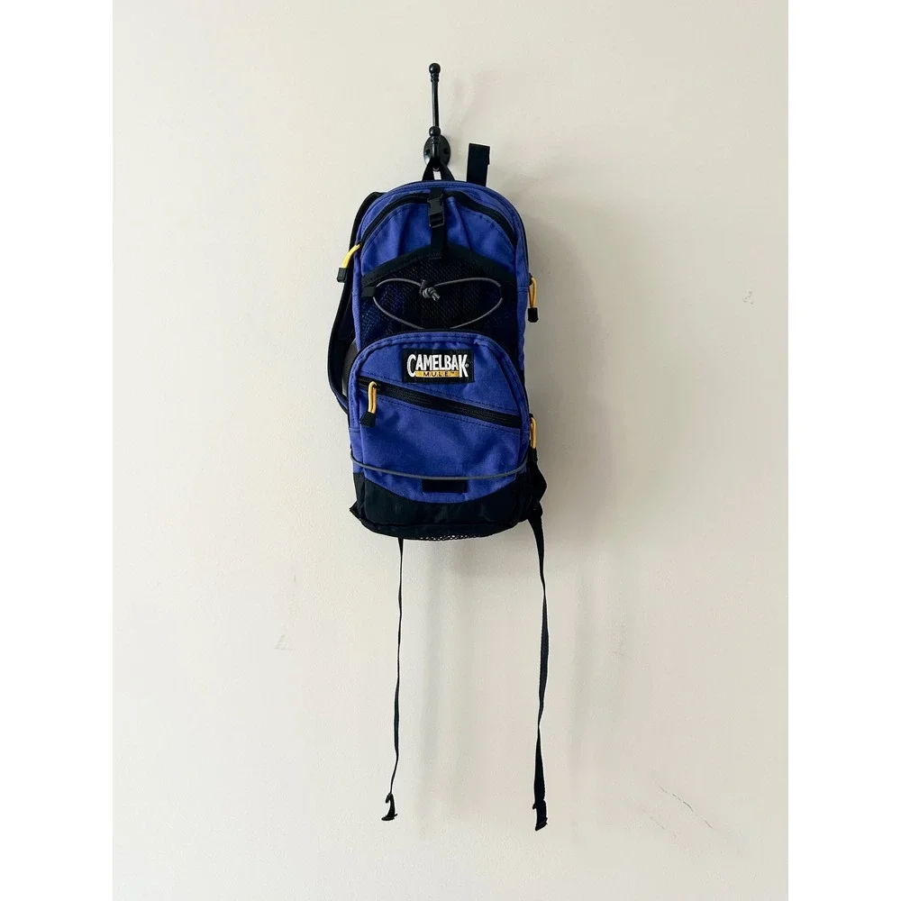 CamelBak MULE Hydration Pack Backpack, Blue/Black, Hiking & Cycling